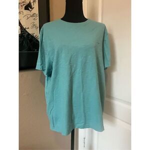 Michael Kors turquoise/blue casual tee